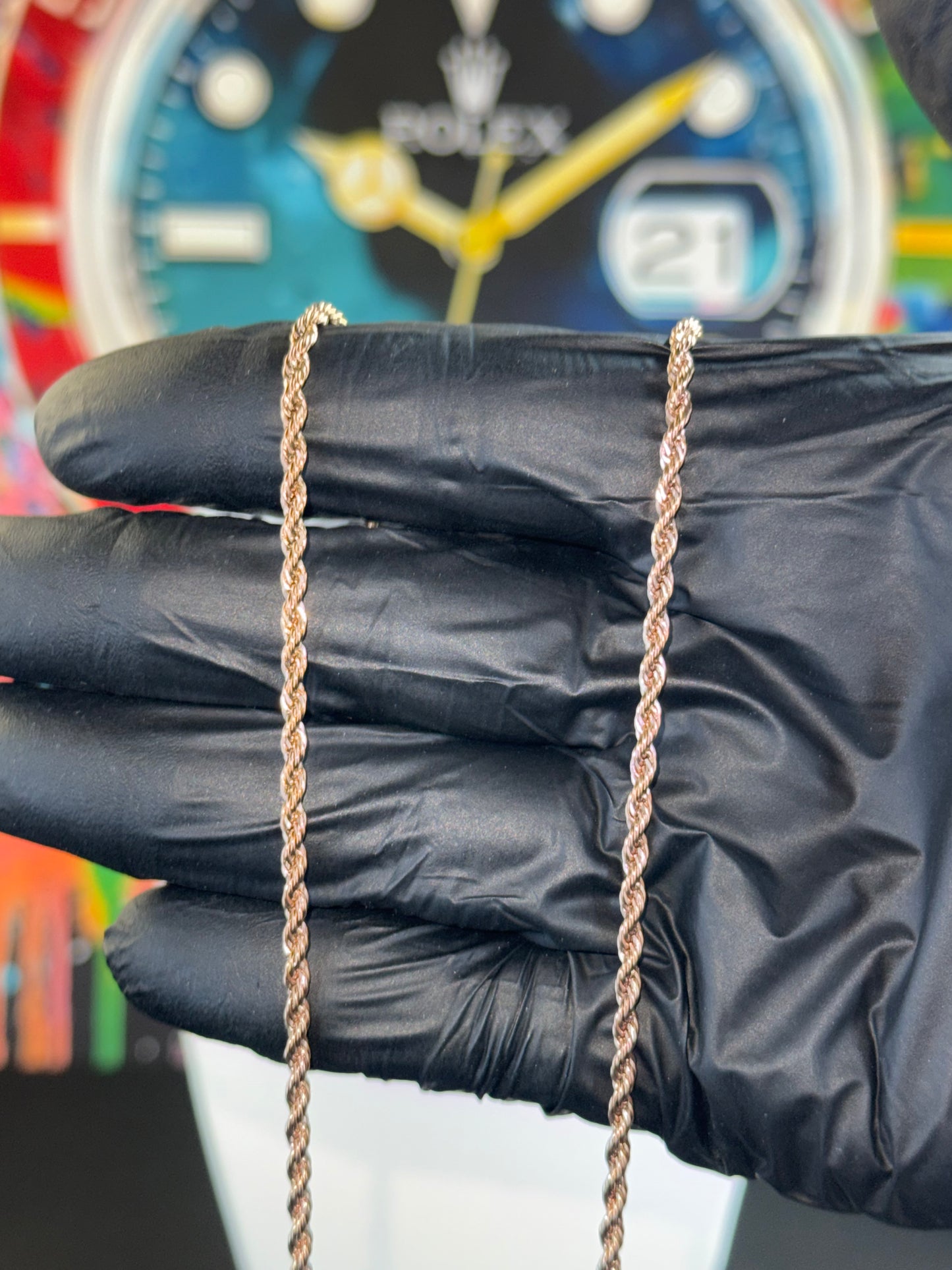 3mm Stainless Steel Rope Chain
