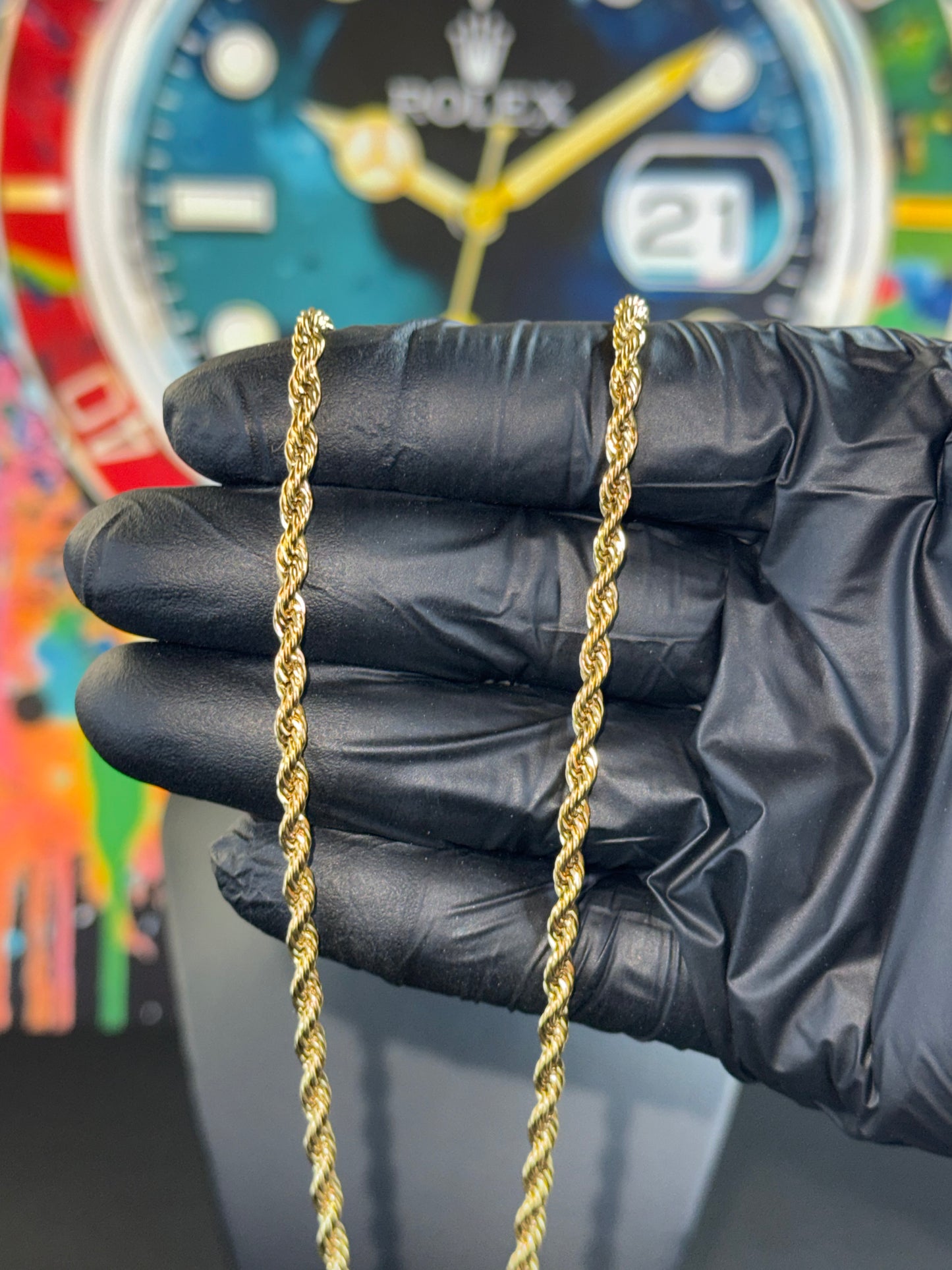 4mm Stainless Steel Rope Chain