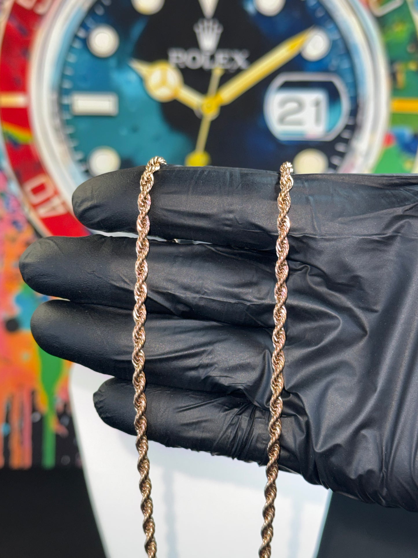 4mm Stainless Steel Rope Chain