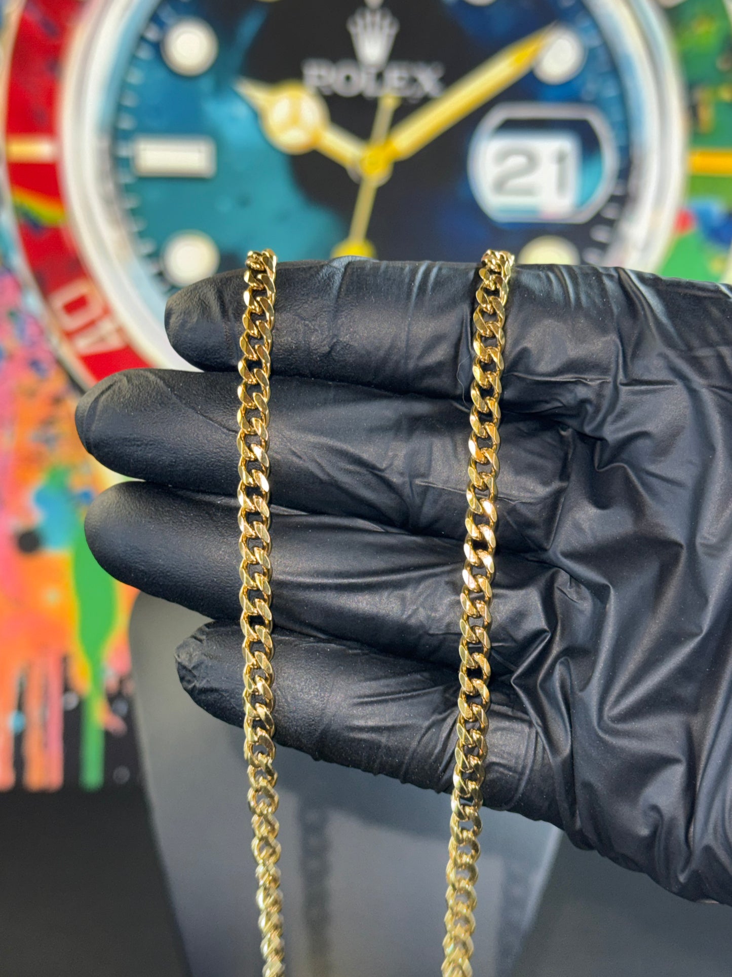 5mm Stainless Steel Cuban Link Chain