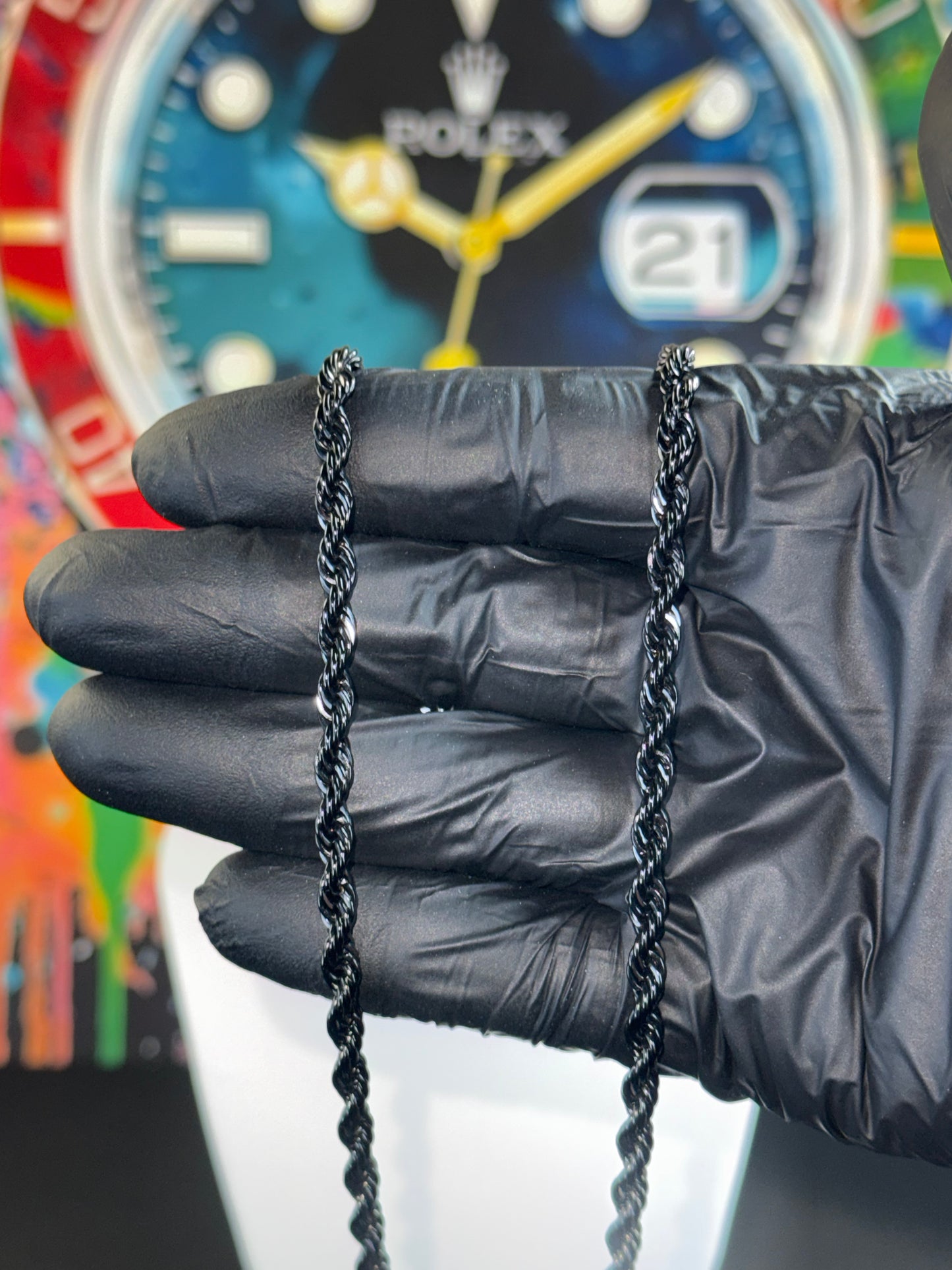 5mm Stainless Steel Rope Chain