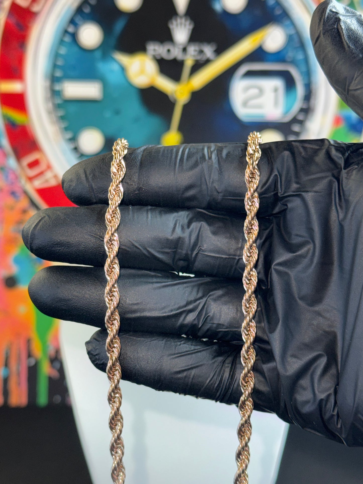 5mm Stainless Steel Rope Chain