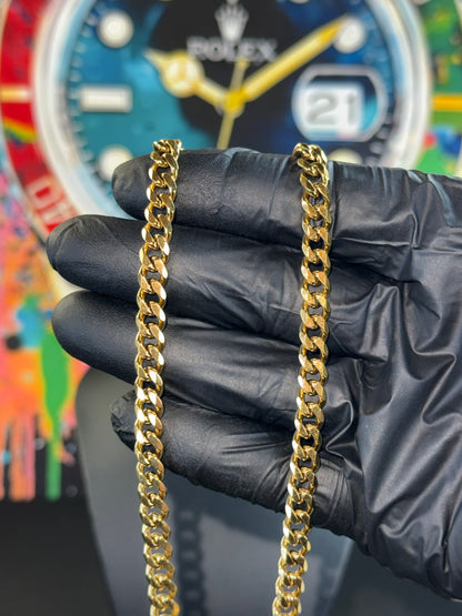 7mm Stainless Steel Cuban Link Chain